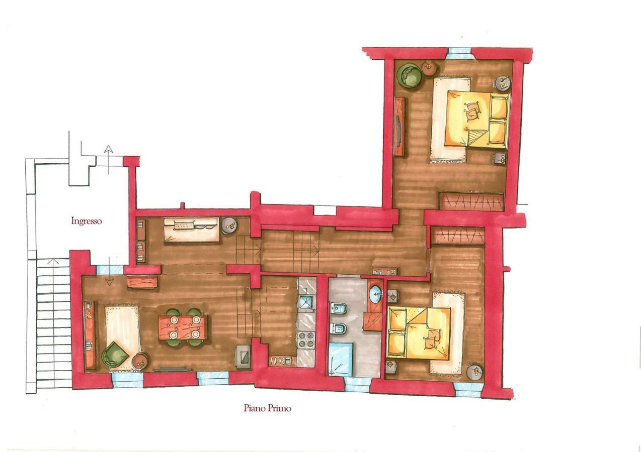 סן ג'ימיניאנו Il Castro Luxury Apartments מראה חיצוני תמונה